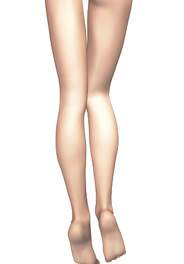 女性的腿