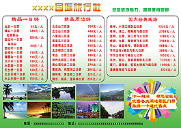 旅行社宣傳