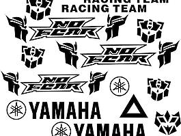 車(chē)貼 雅馬哈 yamaha 竹子