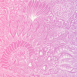 摘要無縫紋理的魚