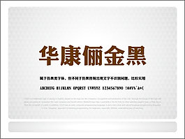 華康儷金黑體