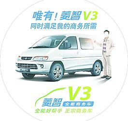 菱智V3圓桌貼