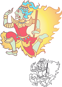 燃燒的惡魔