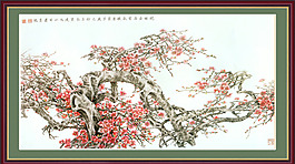 國畫梅花