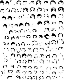 人物插画设计模板下载