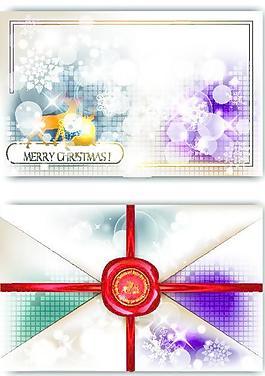 夢(mèng)幻光暈圣誕背景