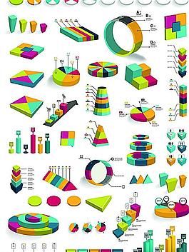3d立體圖表圖片