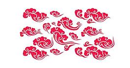 祥云矢量素材