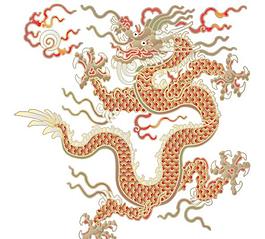 龍矢量素材