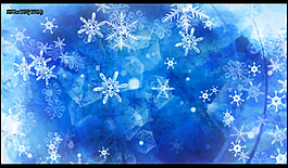 雪花飄飛視頻素材