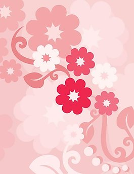 粉色矢量背景素材EPS