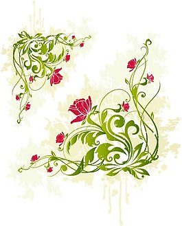 花朵樹枝藝術(shù)裝飾