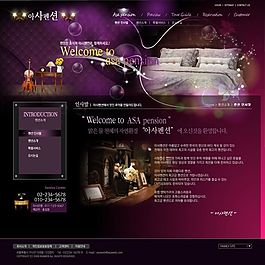 韓國網(wǎng)站模版網(wǎng)頁模板