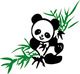 熊貓 國寶矢量素材