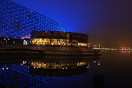 夜景背景圖