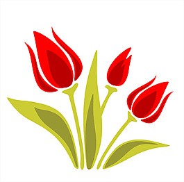 郁金香花卉