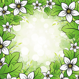 桅子花動感光暈
