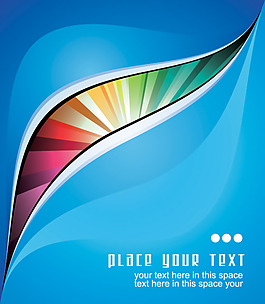 矢量素材創意線條背景