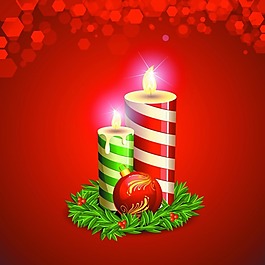 矢量素材精美圣誕節(jié)裝飾元素