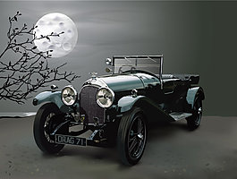 精美老爺車(chē)矢量素材