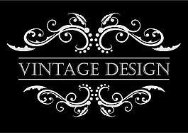 矢量素材簡單線條歐式花邊