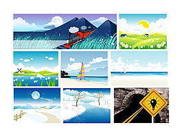 精美自然風(fēng)景素材