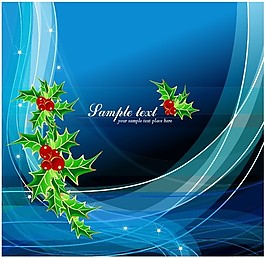 矢量素材圣誕動(dòng)感主題背景