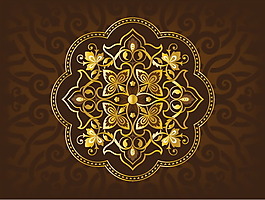 矢量素材歐式復古經(jīng)典花紋