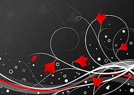 矢量素材時(shí)尚花紋