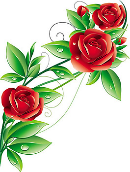 鮮花矢量圖