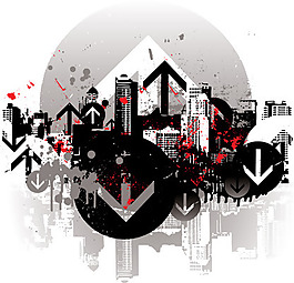 矢量素材潮流建筑相關(guān)插畫(huà)