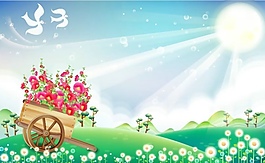 精美風(fēng)景矢量素材
