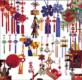 精美春節(jié)實(shí)用多款中國結(jié)素材