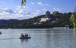 頤和園佛香閣游船