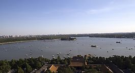 頤和園昆明湖俯瞰