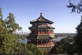 A頤和園佛香閣日照5