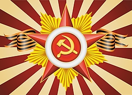 矢量部隊(duì)徽章圖片素材
