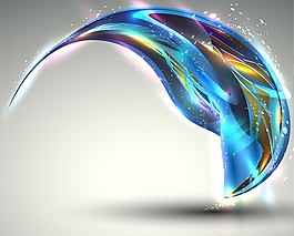璀璨動(dòng)感背景矢量素材