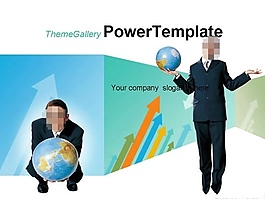 職業經理人PPT模板