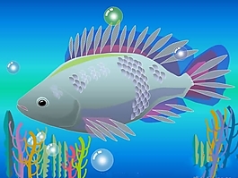 魚類動態PPT演示文稿