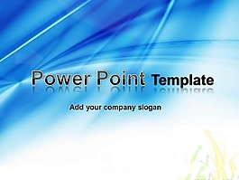 藍色背景PPT演示文稿