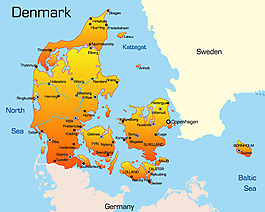 矢量地理地图