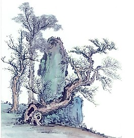 水墨畫手繪
