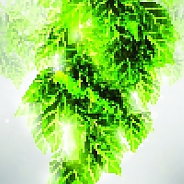 矢量素材翠綠美麗生機背景