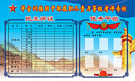 軍官訓練圖