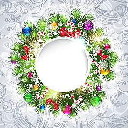 植物裝飾邊框矢量圖