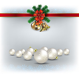 圣誕樹裝飾矢量圖