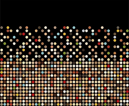 矢量絢麗馬賽克圖片素材