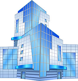 矢量城市建筑高樓圖片素材
