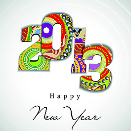 2013彩色字體